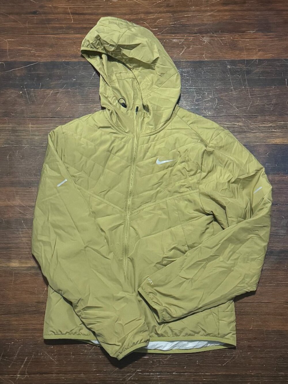 NWOT Nike Therma-FIT Repel Running Jacket Men's Small Olive DD5644-379
